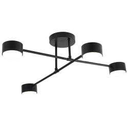 Żyrandol LED GX53 Komi x4 czarny-39502