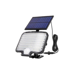 Naświetlacz LED solarny IP44 120xSMD PIR-39613