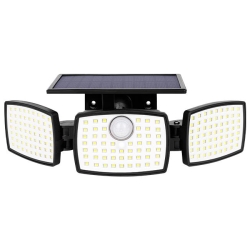 Naświetlacz LED solarny IP44 179xSMD PIR-39666