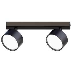 Kinkiet GX53 LED Capris ruchomy x2 czarny-39818
