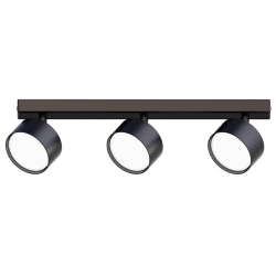 Kinkiet GX53 LED Capris ruchomy x3 czarny-39819