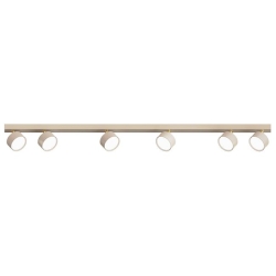 Kinkiet GX53 LED Capris ruchomy x6 beżowy+złoty-39823