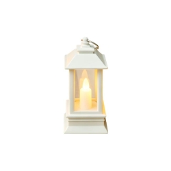 Latarnia LED  9cm 1800K 3xAG10 płomień biała-39907