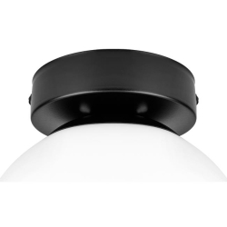 Kinkiet E27 LED Bali-15 15cm x1 czarny-39935