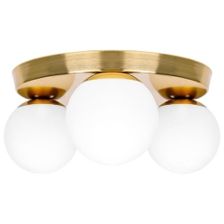 Kinkiet E27 LED Bali-12 29cm x3-1 złoty-39940
