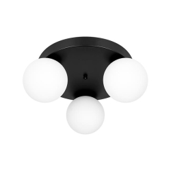 Kinkiet E27 LED Bali-12 29cm x3-1 czarny-39966