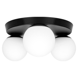 Kinkiet E27 LED Bali-12 29cm x3-1 czarny-39967