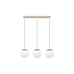 Oprawa wisząca E27 Bali-12 50cm x3-1 beż+złoty-40219