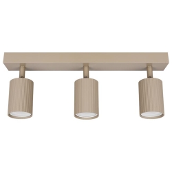 Kinkiet GU10 LED Lucerno ruchomy x3 beżowy-40260