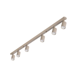Kinkiet GU10 LED Lucerno ruchomy x6 beżowy-40269