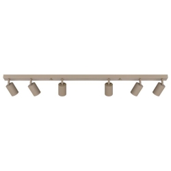Kinkiet GU10 LED Lucerno ruchomy x6 beżowy-40273