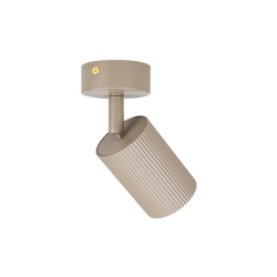 Kinkiet GU10 LED Lucerno ruchomy x1 beżowy-40283