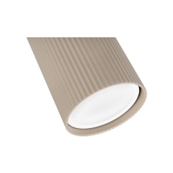 Kinkiet GU10 LED Lucerno ruchomy x1 beżowy-40284
