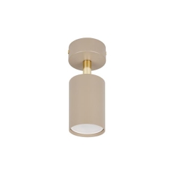 Kinkiet GU10 LED Bardo ruchomy x1 beż+złoty-40296
