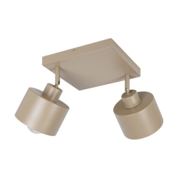 Kinkiet E27 LED Elza ruchomy x2 beżowy-40331