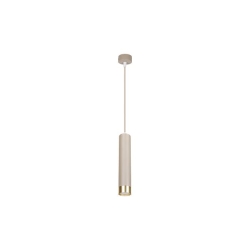 Lampa wisząca Keon GU10 x1 beż+złoty-40347
