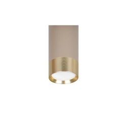 Lampa wisząca Keon GU10 x1 beż+złoty-40348