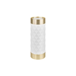 Kinkiet GU10 LED Glamour DUO okrągły biały+złoty-40385