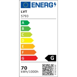 Żyrandol LED Galaxis Herkules 54x54x13cm 70W biały-40509