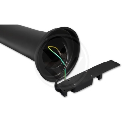 Lampa ogrodowa LED E27 Manila stojąca 45cm cza dym-40829