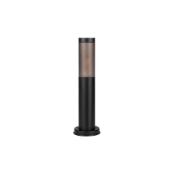 Lampa ogrodowa LED E27 Manila stojąca 45cm cza dym-40929