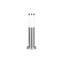 Lampa ogrodowa LED E27 Manila stojąca 45cm srebrna-40937