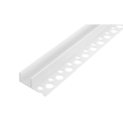 Profil LED PCV 33x12 Wpusz glazura biały 2m Mleczn-41012