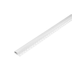 Profil LED PCV 33x12 Wpusz glazura biały 2m Mleczn-41013