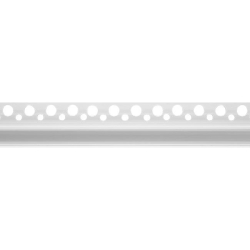 Profil LED PCV 33x12 Wpusz glazura biały 2m Trans-41036