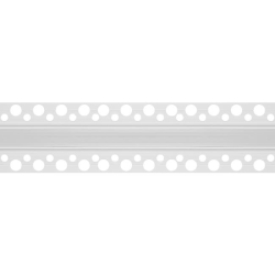 Profil LED PCV 50x12 Wpuszczany GK biały 2m Mleczn-41043