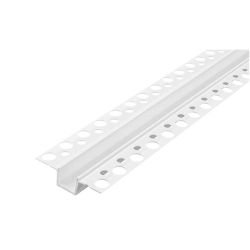 Profil LED PCV 50x12 Wpuszczany GK biały 2m Transp-41047