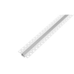 Profil LED PCV 50x12 Wpuszczany GK biały 2m Transp-41048