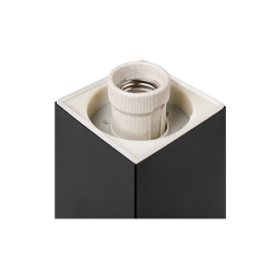 Lampa ogrodowa LED E27 Havana stojąca 80cm czarna-41126