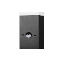 Lampa ogrodowa LED E27 Havana czujnik 65cm czarna-41140