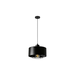 Oprawa wisząca E27 Nilo 20cm czarna-41199