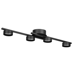 Kinkiet GX53 LED Asteria x4 czarny-41280
