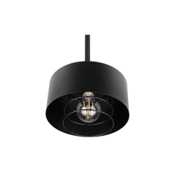 Kinkiet E27 LED Nilo 20cm czarna-41291