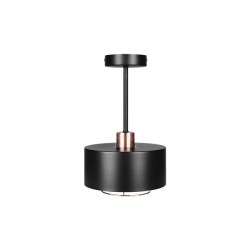Kinkiet E27 LED Nilo 20cm czarny+miedź-41298