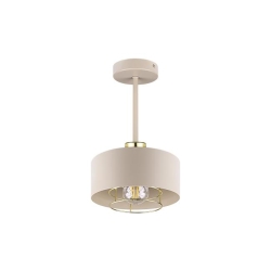 Kinkiet E27 LED Nilo 20cm beżowy+złoty-41331