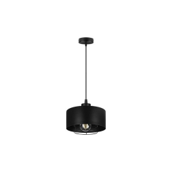 Oprawa wisząca E27 Nilo 20cm czarna-41357