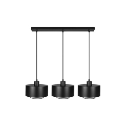 Oprawa wisząca E27 Nilo x3 20cm czarna-41372
