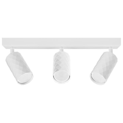 Kinkiet GU10 LED Glamour ruchomy x3 biały-41390