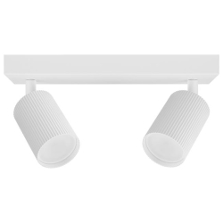 Kinkiet GU10 LED Lucerno ruchomy x2 biały-41400