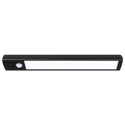 Lampa podszafkowa USB PIR Kumo 20cm 1w czarna-41476