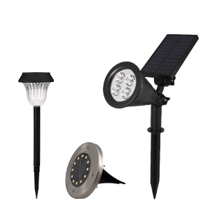 Lampy wbijane solarne