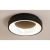 Żyrandol LED Galaxis Nova 40x8cm 54W czarny.-19741
