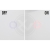 Włącznik szklany dotykowy WIFI  pojedynczy biały-21617
