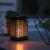 Lampa LED solarna dekoracyjna płomień kwadrat-22651