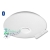 Plafon Led Porto 48W 400mm RGBW CCT Głośnik Pilot.-23989
