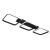 Żyrandol LED Nebula Canis 90x26x8,5cm 33W czarny.-25419